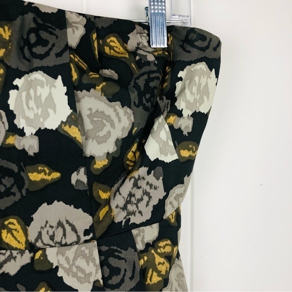 J. Crew Marielle Solstice Strapless Cocktail Dress Size 4 - Picture 5 of 12